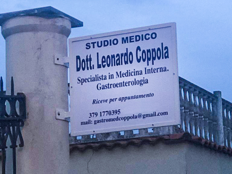 dr Leonardo Coppola Studio di Bacoli via Dragonara 11